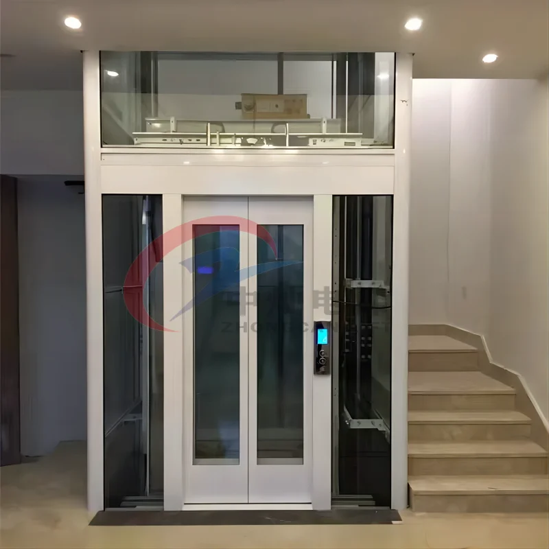 Hot Sale Commercial Passenger Elevator /3 floor 400kg residential villa lift /electric house home elevators for sale