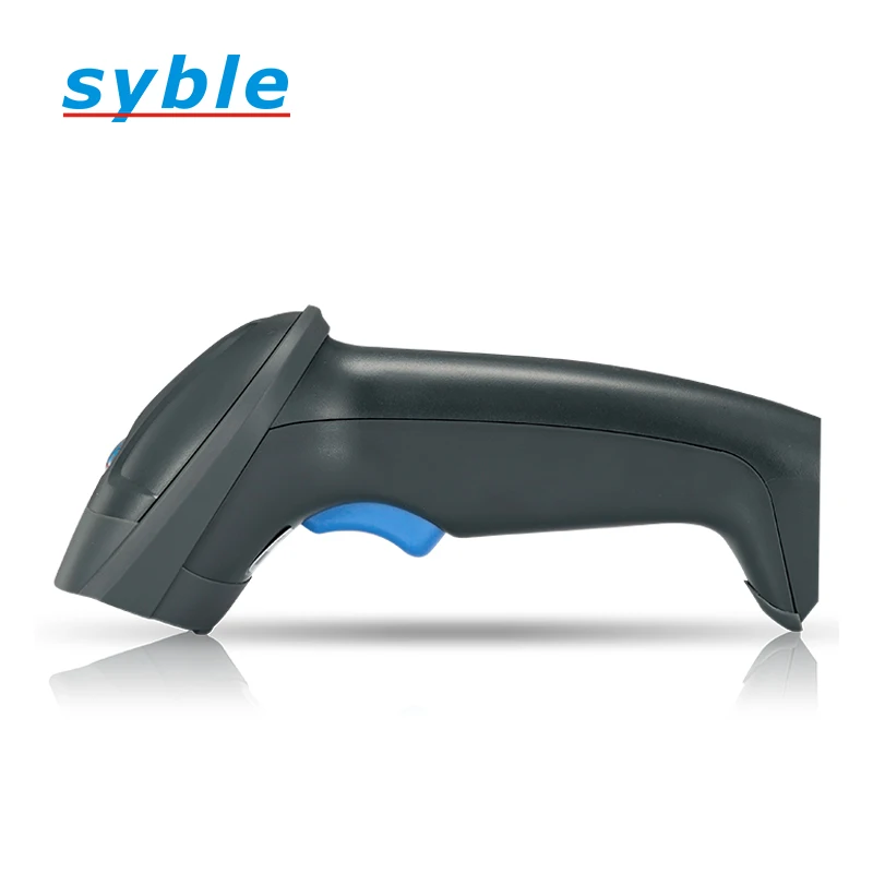 XB-2058 Syble green pass use for retail pos supermarket wired 1D laser handheld barcode scanner  barcode scanner