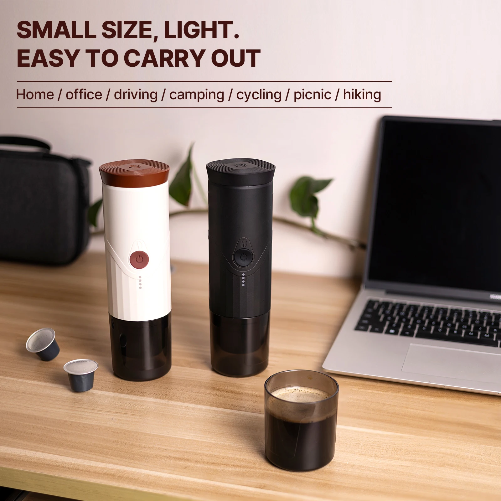 Espresso Machine Makers Factory Price Portable Electric Mini Smart Coffee Capsule Coffee Machine Made in China Aluminum OEM 90