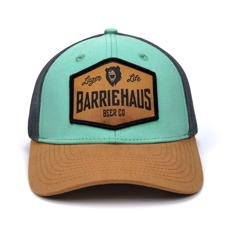 Высококачественная Спортивная Кепка Gorras с вышивкой логотипа 6 панелей сетчатые шляпы для дальнобойщиков нашивкой
