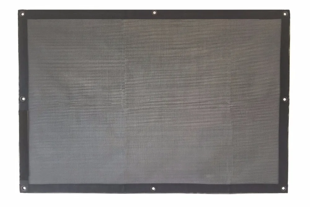 High Quantity Black Pvc Tarpaulin Fabric Mesh Coated Truck