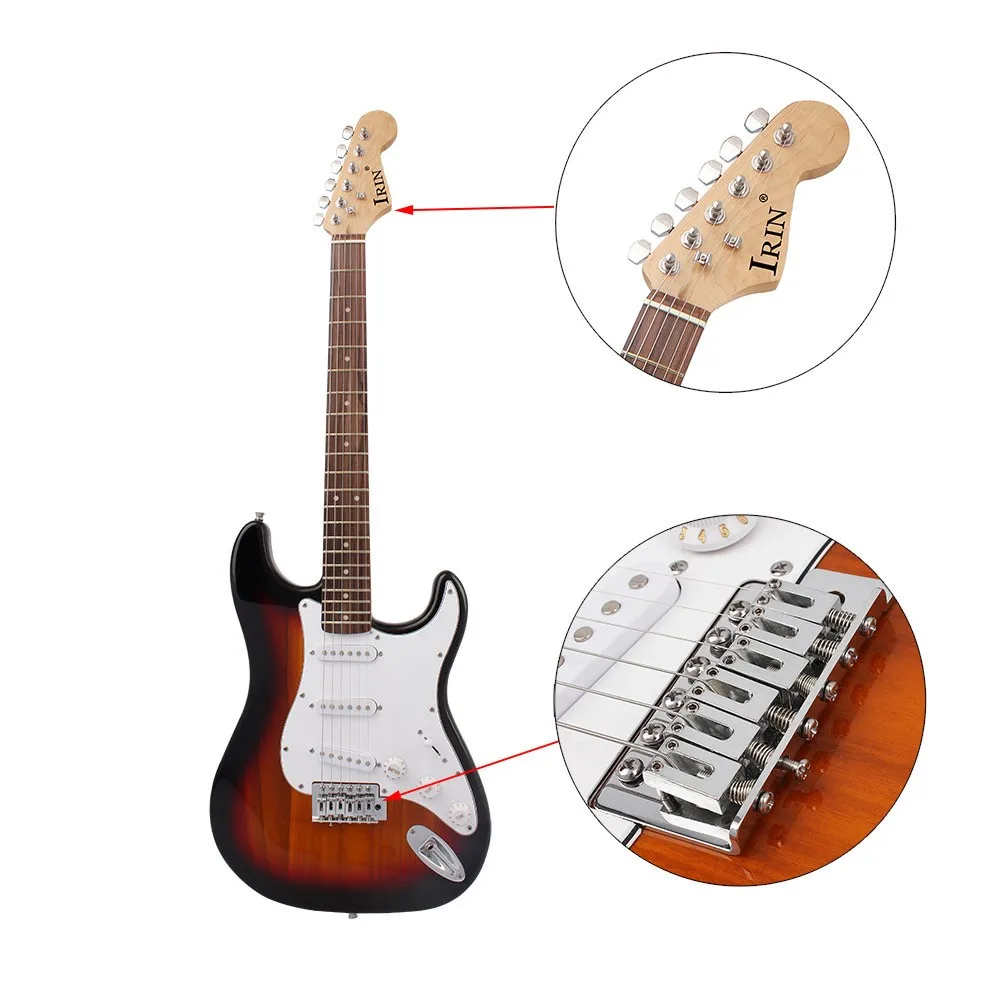 JELO IY-1 39 inch cheapest classical electric Guitar For Beginners Guitarra  with case bag guitar  strap  picks