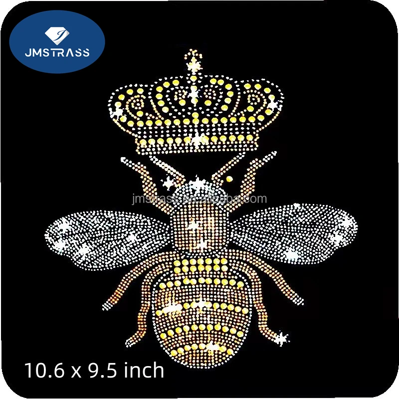 Custom beads Logo Heat Transfer Design Hotfix Rhinestone Template Pattern Rhine stone Transfer