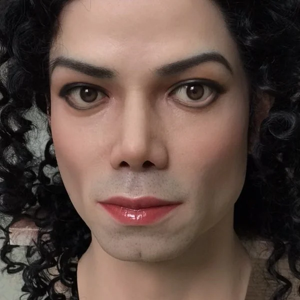 High simulated waxwork of Michael Jackson celebrity silicone wax figure for sale