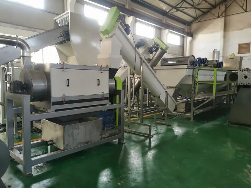 Hdpe Ldpe Bottle Washing Plant Pp Woven Bags Recycling Washing Machine with centrifugal dryer