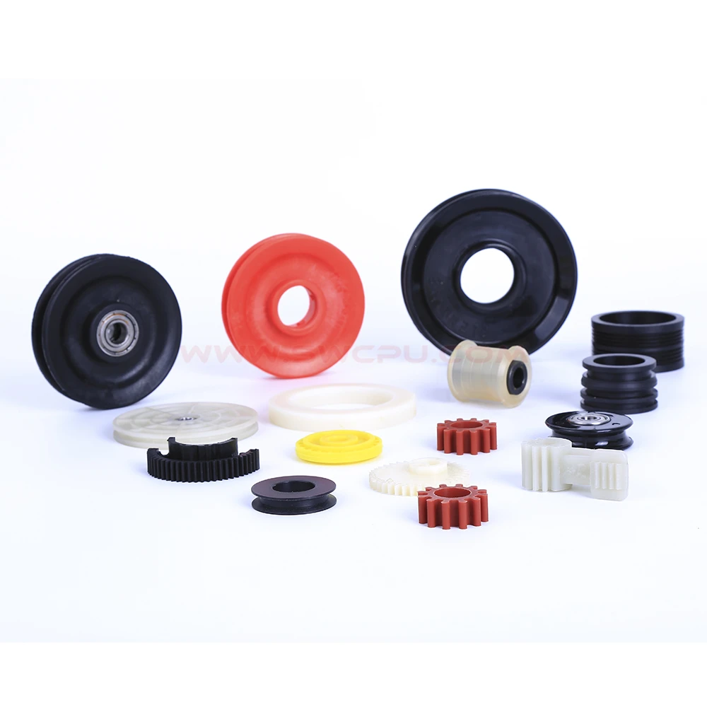 As Customized Size Rubber Wheel PU Cast Wheels