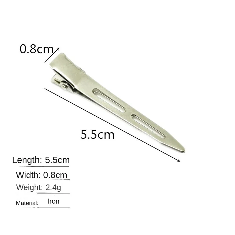 Hair Extension Tool Several Size Positioning Big Small Steel Single Prong Curl Clips Metal Hair Pins Clips For Hair Extensions