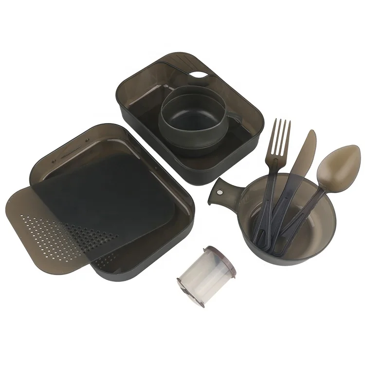 High grade picnic cookware bento pp food container set hot lunch box