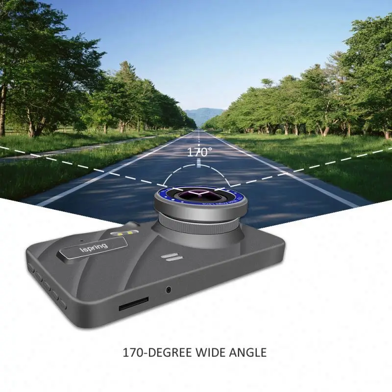 Camera Dash Recorder For Cameras Cam Hidden Record Video Vehicle 1080P Dual Recording Front And Back With Driving Side Car Dvr