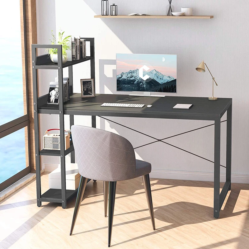 High quality new design office furniture computer desk table wooden iron staff home office desk