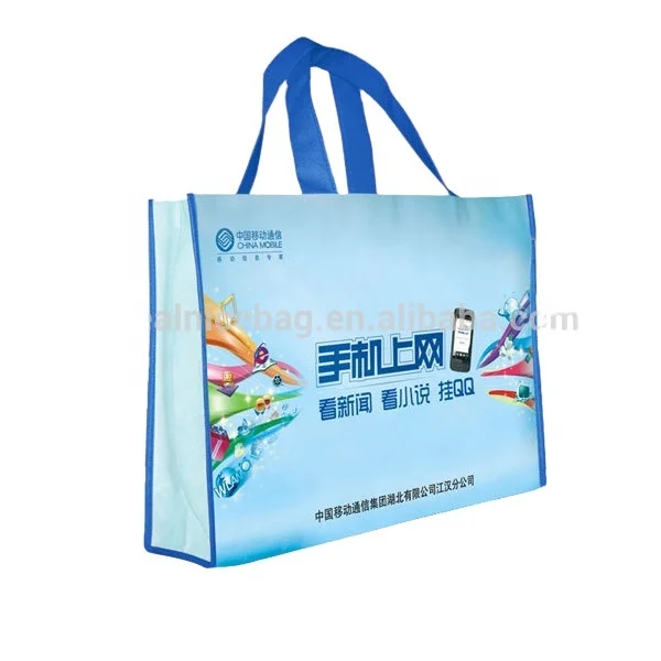 Customize FULL COLOR PRINTING Glossy or Matt PP laminated NON-WOVEN tote shopping BAG for gift promotion
