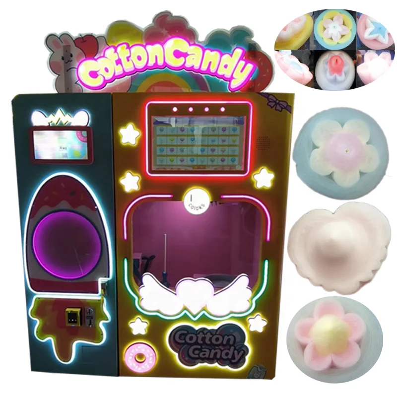 Sugar Cotton Candy Cotton Maker Machine Electric Fully Automatically