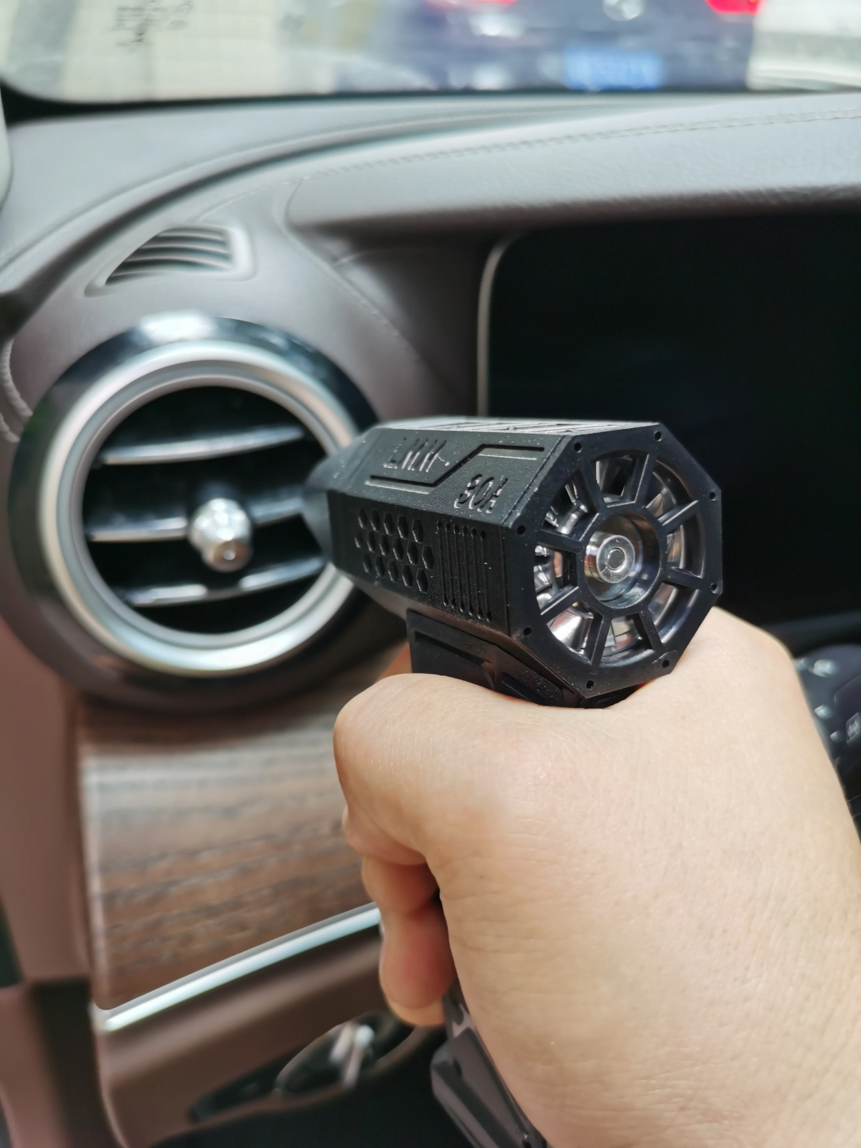 Mini Air Blower Gun Handheld Jet Blower Car Dryer Type-C Rechargeable Portable Jet Fan for Outdoors BBQ Camping Hair Drying