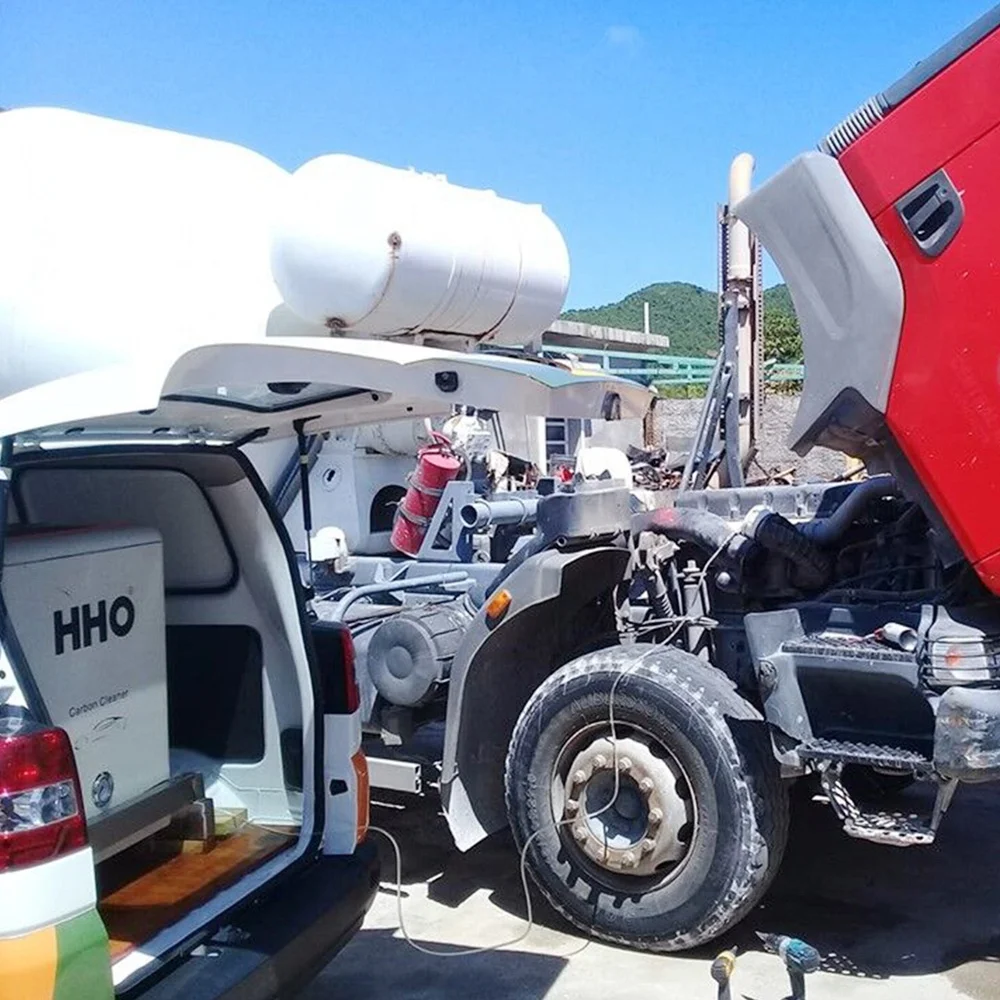 HHO Engines Hydrogen Motor Car Bus Truck Engine Decarbonizing Car hho engine decarbonizing machine