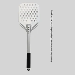 8 inch 10 inch square punching pizza shovel European package transfer shovel thick aluminum alloy hard film anode flip shovel