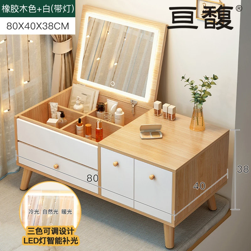 GF035 DEEPRICH one stop factory bay window dressing table storage cabinet One bedroom small unit makeup table hotel furnitures