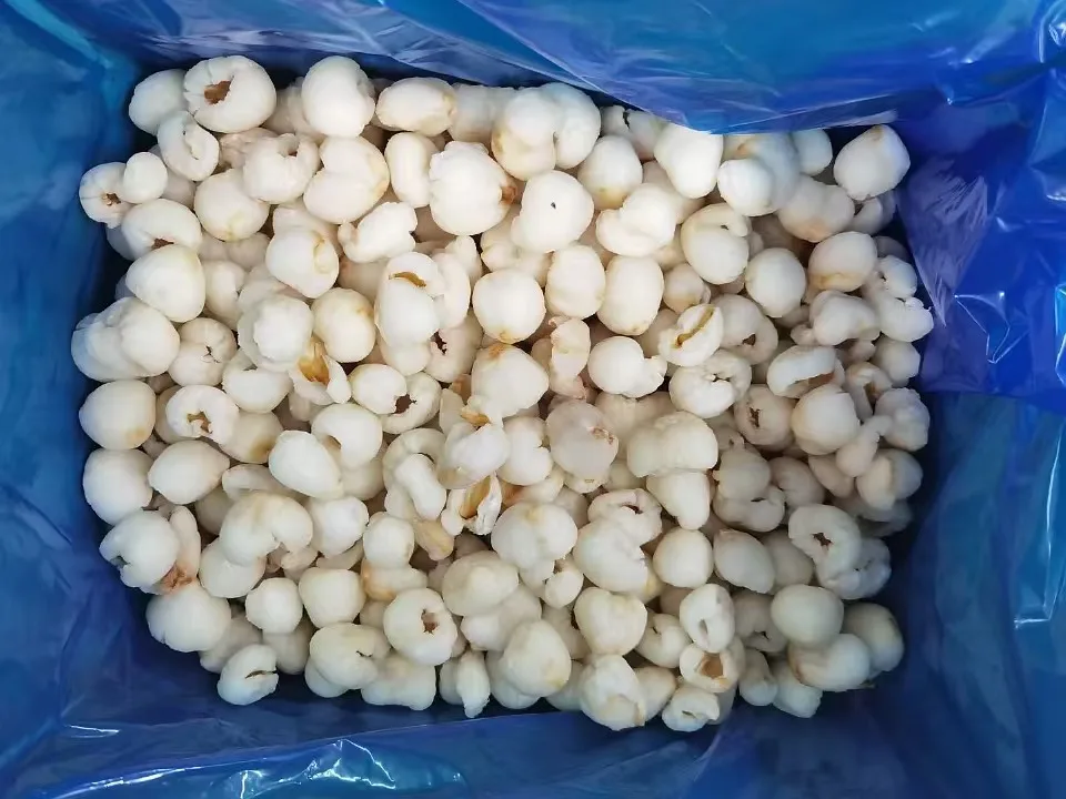 Professional  Frozen Peeled Lychee  Seedless Iqf Lychee Frozen Lychee