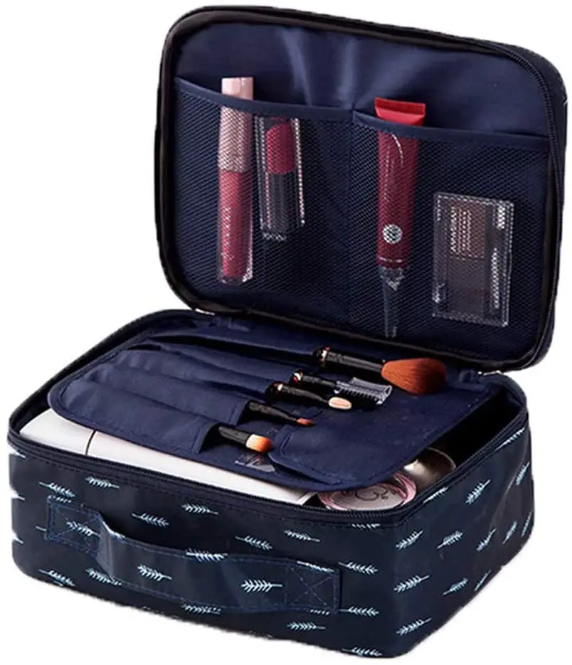 Cosmetic Bag Beauty Case Makeup Bag, Beauty Bag Travel Pouch Bag, Cosmetic Organizer Make Up Toiletry Bags Organiser Purse