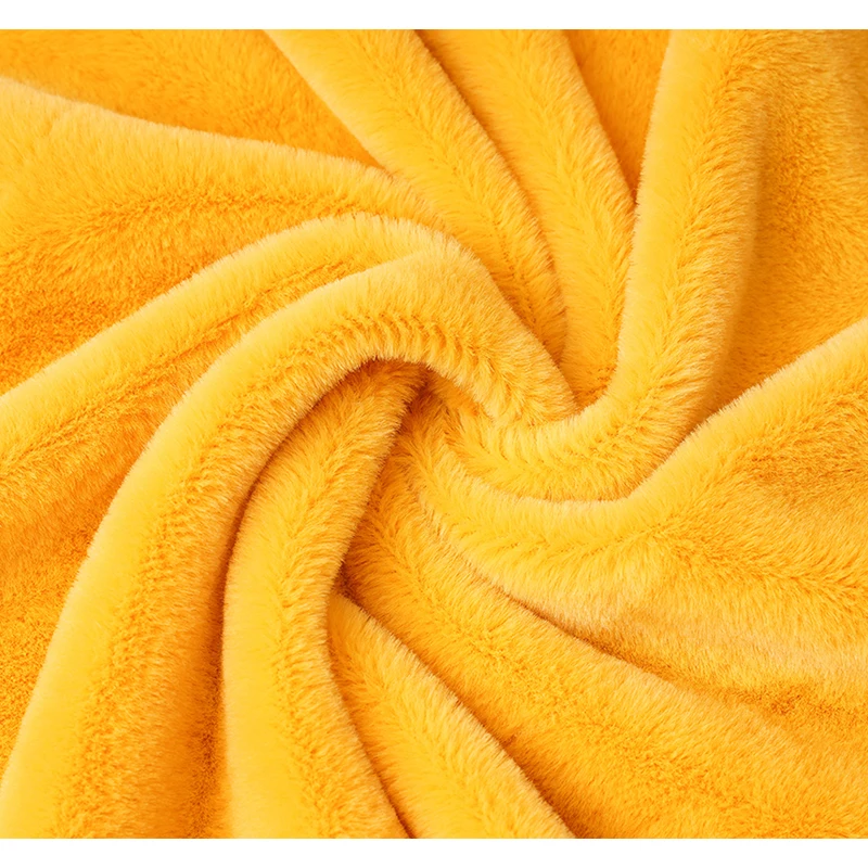 Rabbit Fur Velvet Soft Angora Velour Warm Fabric For Autumn Winter Clothing Fur Jersey Fabric
