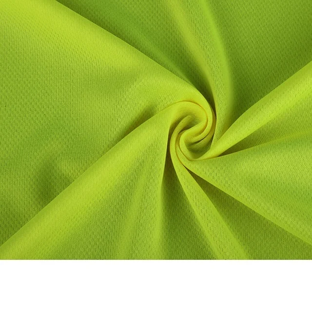 Birdeye Fabric 120-180g 100%polyester fluorescent yellow