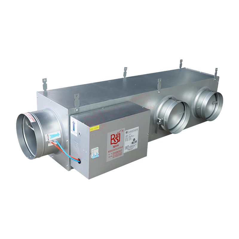Royal Service HVAC Dual Duct Air Conditioner Heating Radiator Units Air Ventilation VAV box for Hvac systems