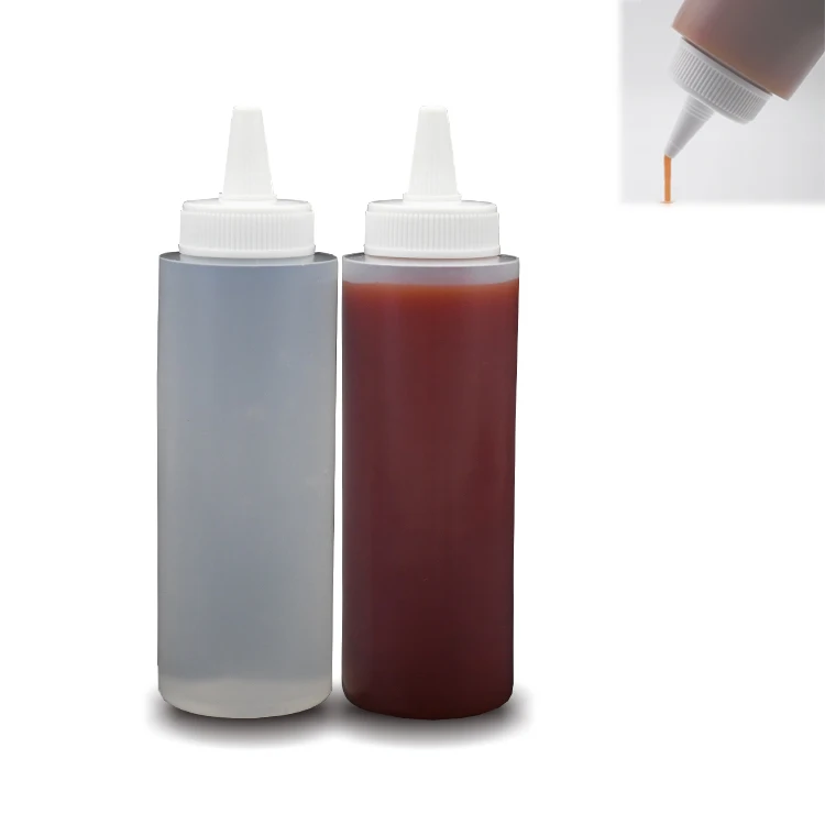 100 ml 120 ml 250 ml transparent plastic empty serum lotion applicator bottled for hair oil with twist top