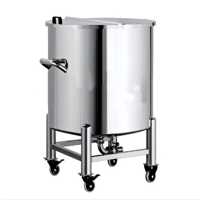 500L 1000L Shampoo Liquid Soap Cosmetic Storage Tank Stainless Steel Storage Tank