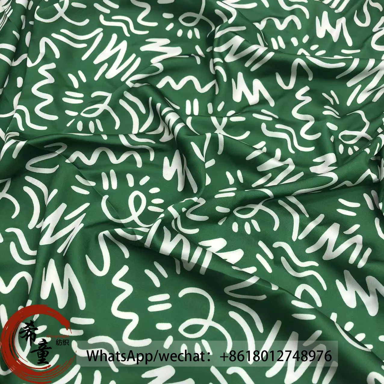 New Arrival Soft and Cool Hand Feeling Custom Floral Stretch Digital Printed Satin Fabric for Shirts or Dress