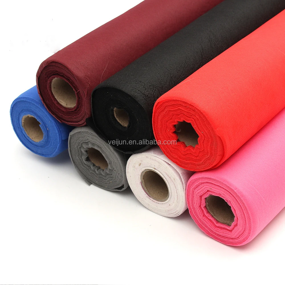 
100% PP Spunbond Industry Non Woven Fabric Colorful PP Fabric 