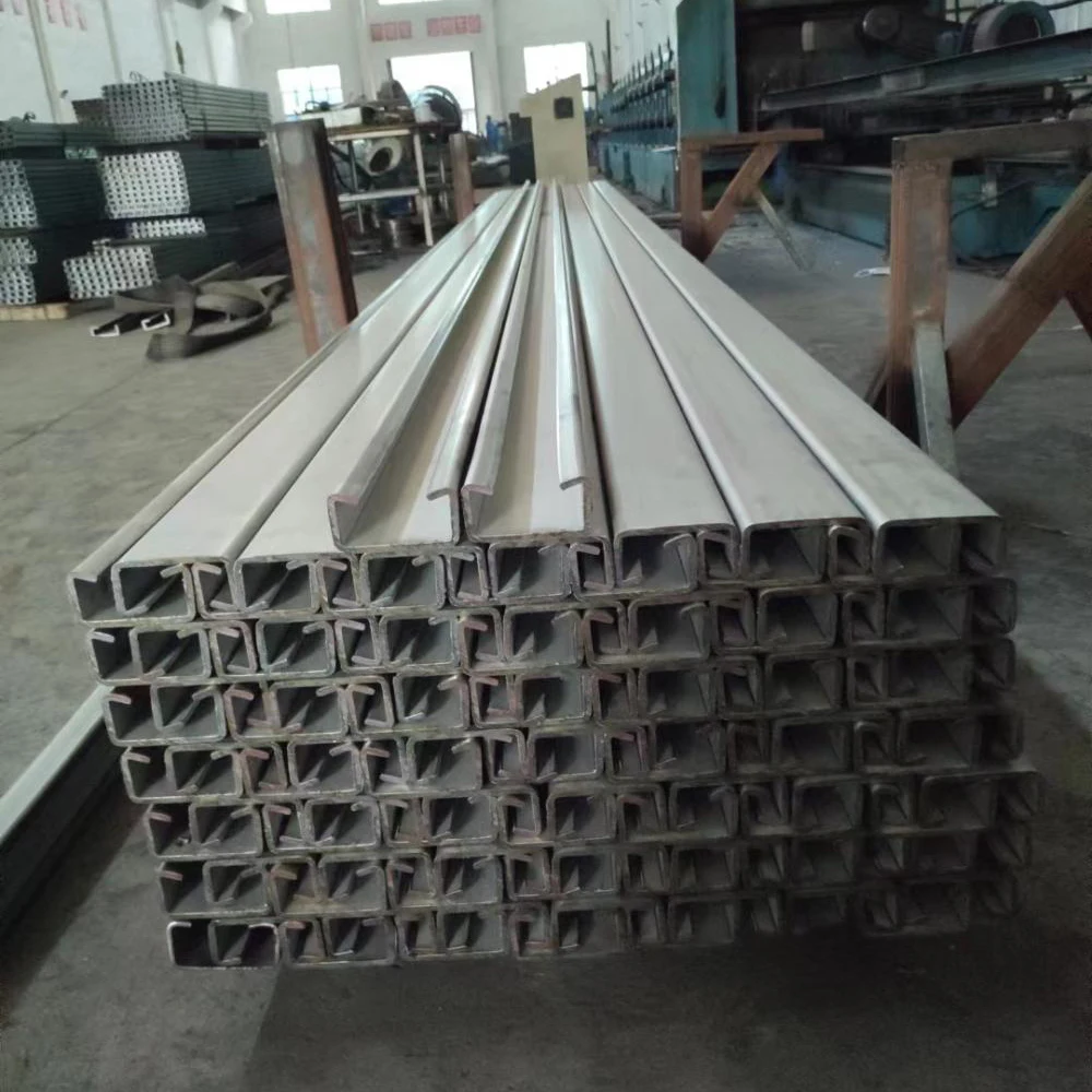 Shower Glass U Channel Stainless Steel 6 Inch Light  Steel Channels Stainless Steel Channels