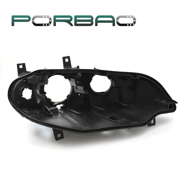 PORBAO Car Headlight Old Style Xenon Headlight Housing for X6/E71 08-10 Year