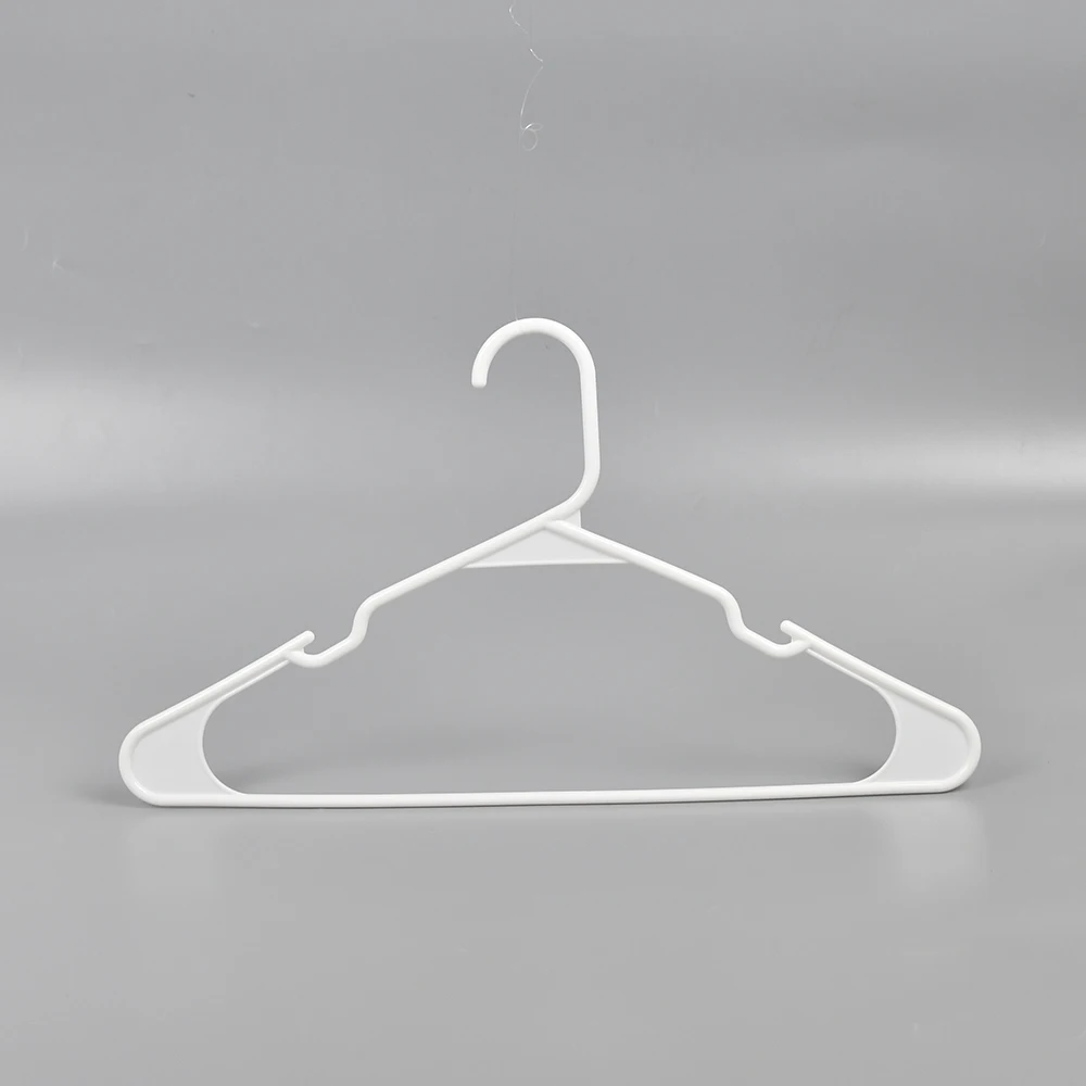 Wholesale Low Price Hangers Premium 50 Pack White Plastic Clothes Hangers
