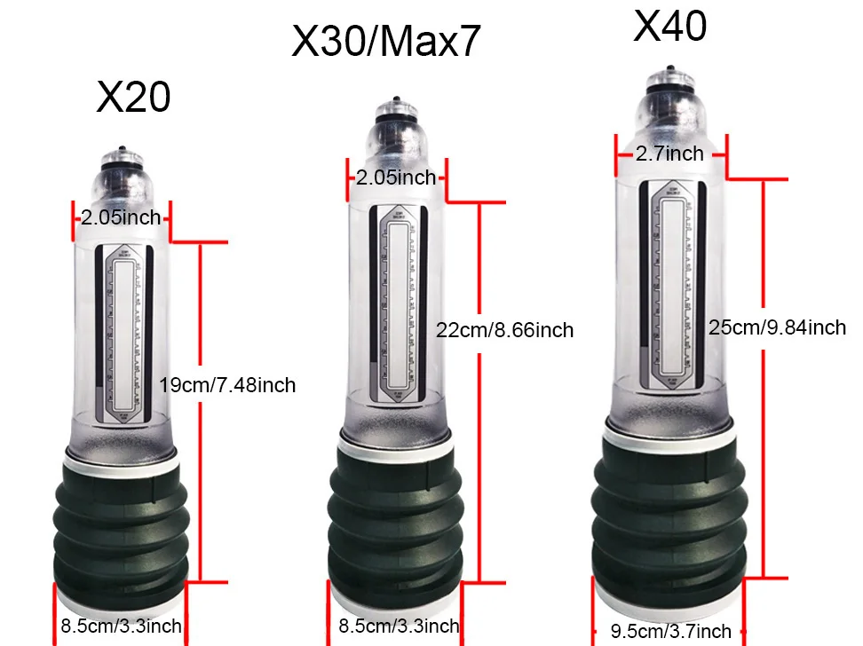 Массажный уход насос для увеличения пениса X20 X30 X40 Xtreme усилитель водный спа удлинитель