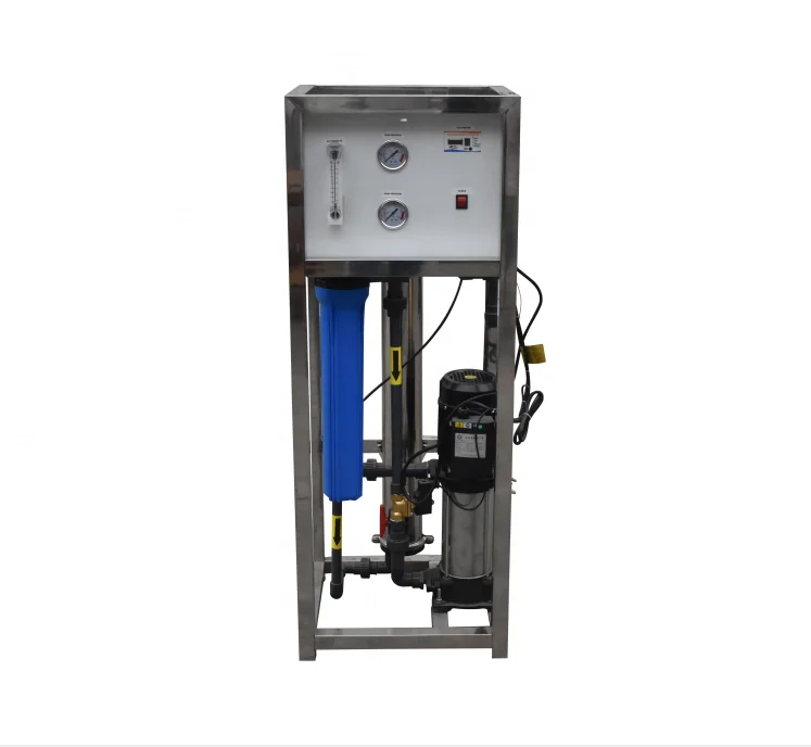 Small Water treatment machine 250LPH RO water purifier filter plant Reverse osmosis system
