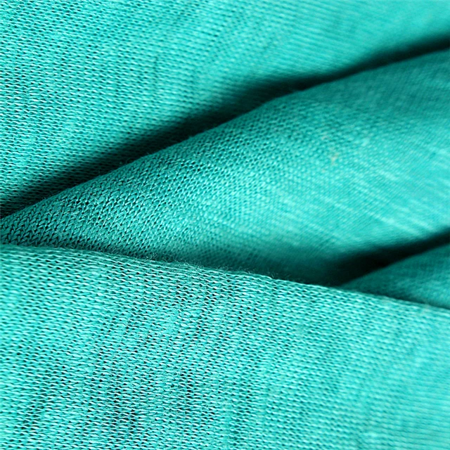 
2019 Wholesale 100% ikat linen knitted fabric for expor/Polo shirt/home textile/garment/soft beautiful cheap 