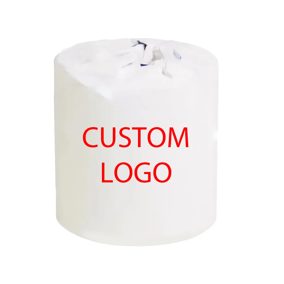 Eco-friendly Bathroom Jumbo Roll Toilet Tissue Paper Virgin Wood Pulp Wholesale Toilet Tissue Price Customized Logo Acceptable