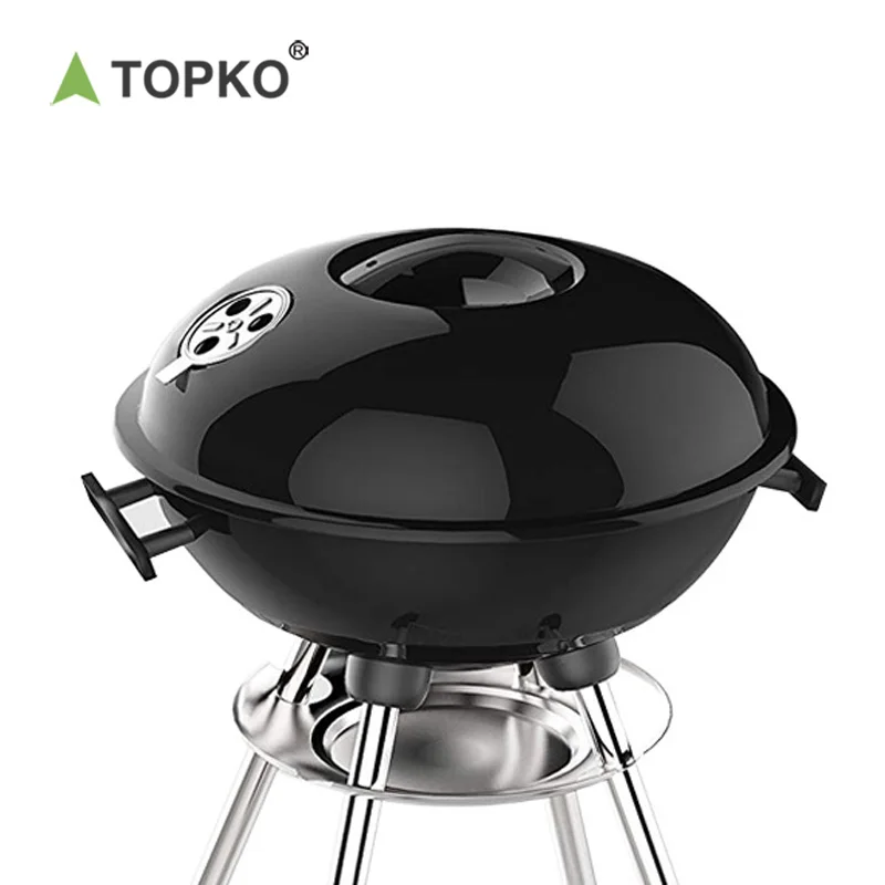 Многофункциональный гриль TOPKO с крышкой для плиты европейский и американский портативный из нержавеющей стали отдыха на открытом