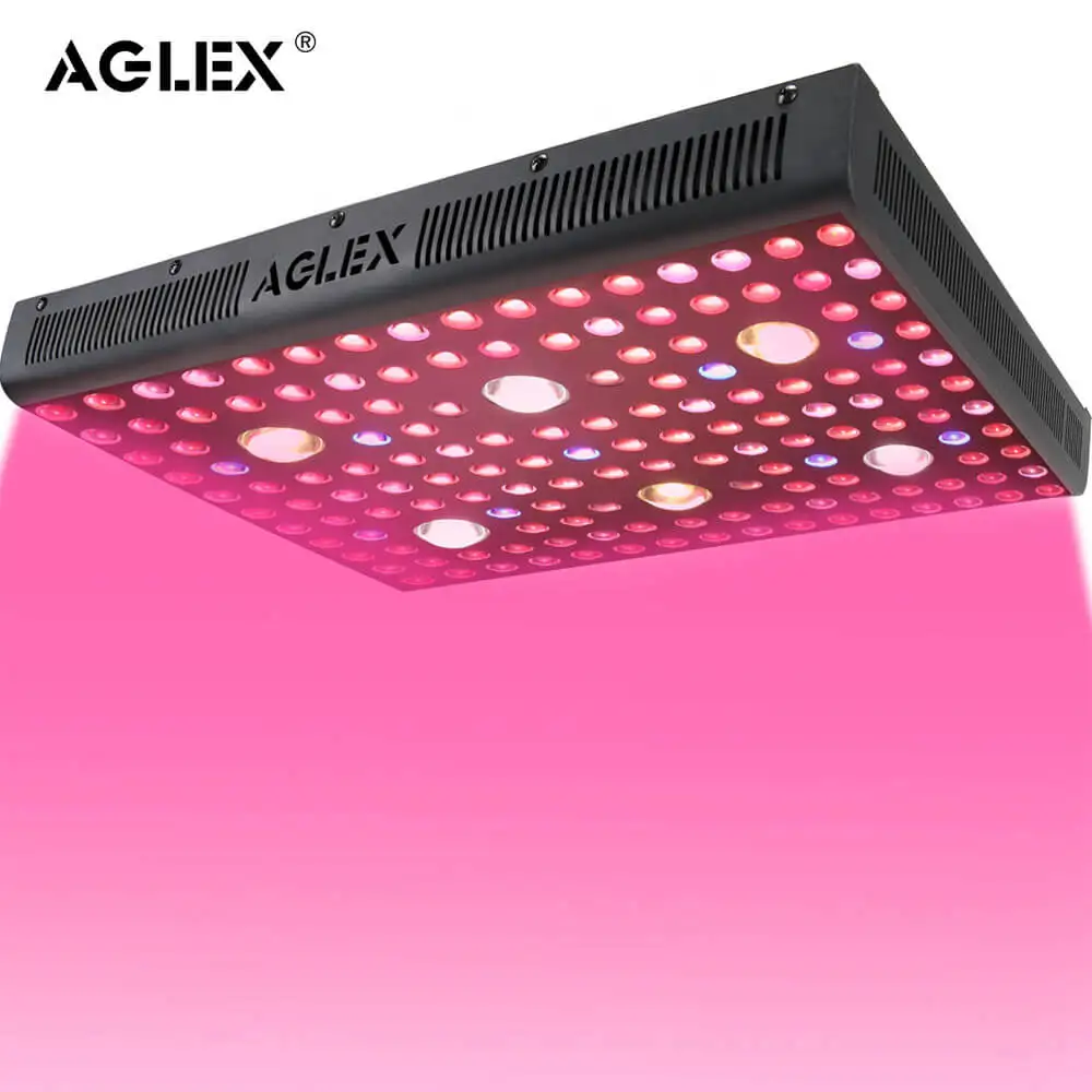 AGLEX COB LED Pant Grow Light VEG BLOOM 3400K 6500K Commercial 3000W LED Grow Lights Full Spectrum Double Switches