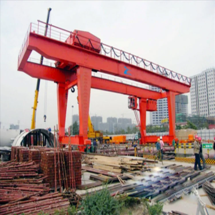 Customized design 20 ton 30 ton 60 ton double girder gantry crane with mobile trolley
