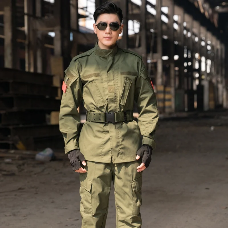 green Camouflage combat Combat ACU multi color Outdoor tactical clothes suit/uniform american combat