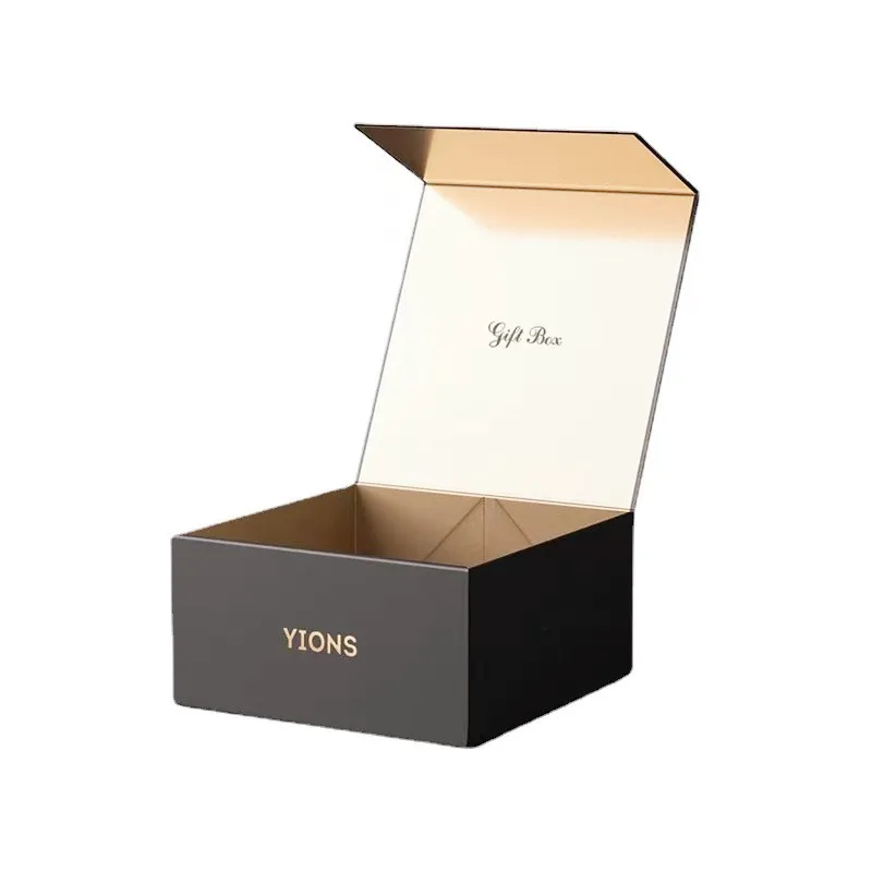 New Design Custom Own Logo Wedding Favors Candy Cookie Chocolate Gift Box for Clothing Swimwear Dress with Ribbon Closure