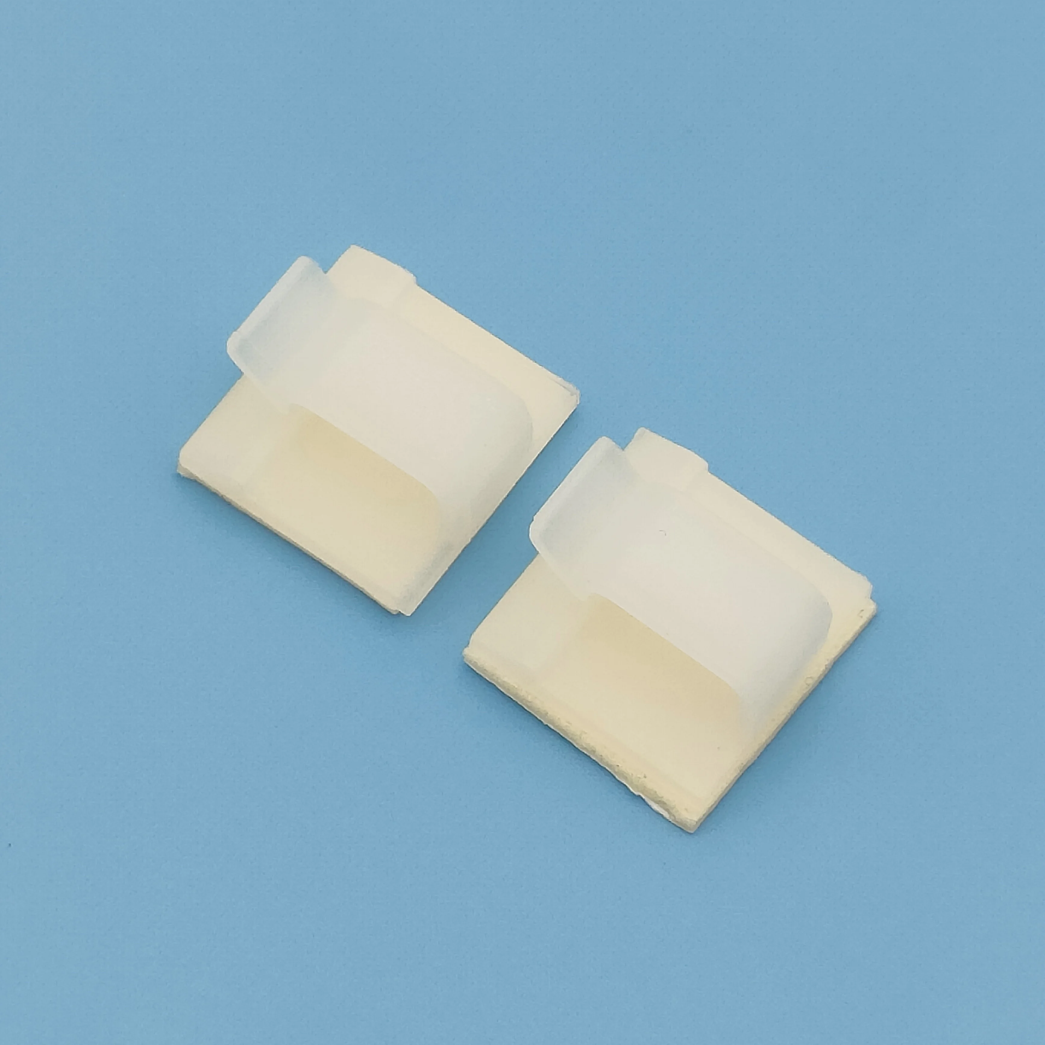 Nylon Flat type Self-Adhesive Cable Clamps