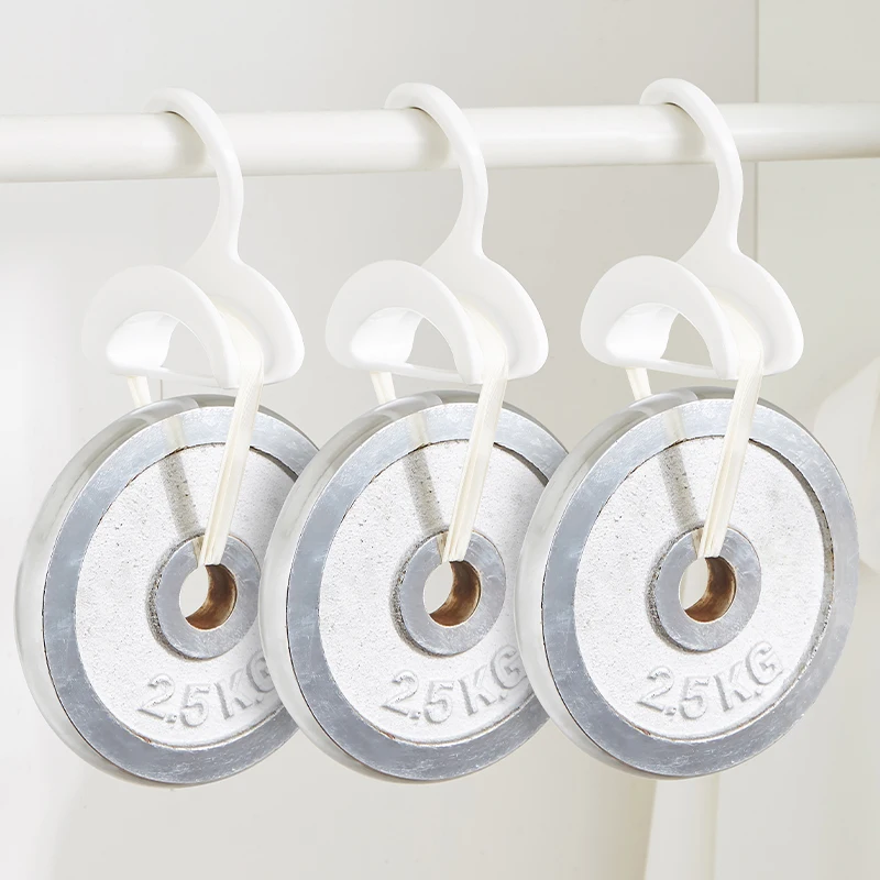 Reusable Portable Hanging Rack Multi-purposes Home Closet Stackable Plastic Tie Scarf Handbag Purse Storage Hanger