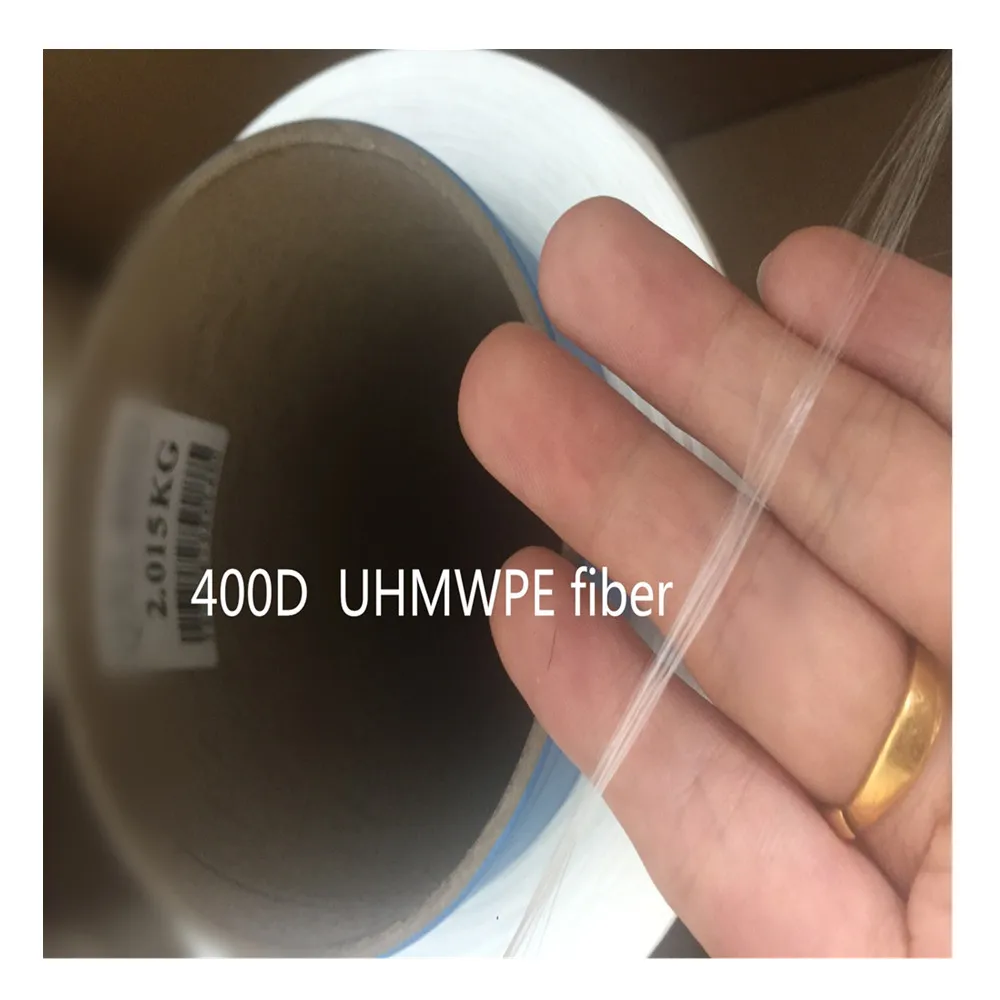 Bulletproof  UHMWPE Ballistic Fabric PE Soft Plain White Light Anti Bullet Color Cut Feature Weave Weight Fiber