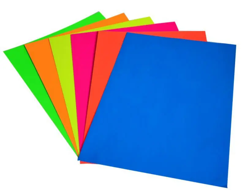 
Hot Sale fluorescent wrapping paper roll self adhesive paper sheet 