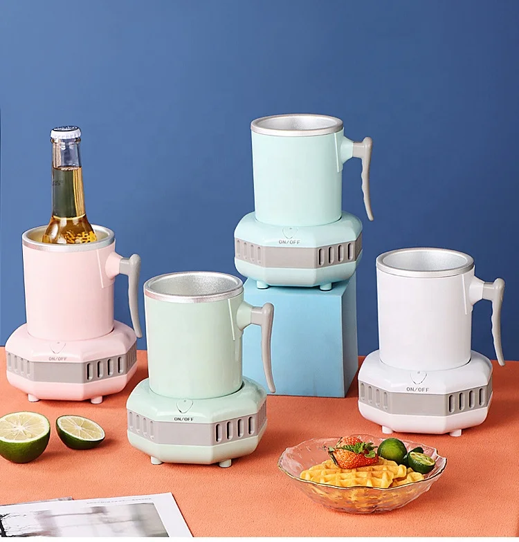 Office Portable Instant Electric Fast Cooling Cup Refrigerator Freezer Car Beer Wine Water Cooling Ice Freeze Cup