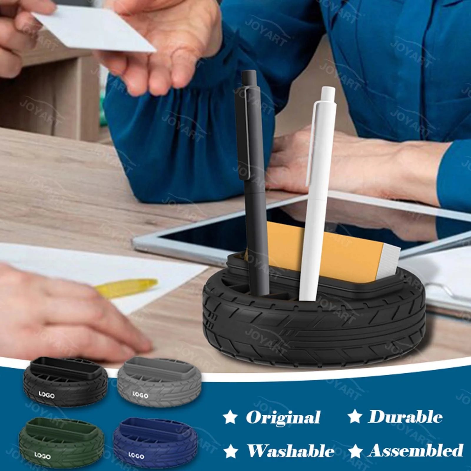 Customized Package Photo Table Clip Crafts Table Business Card Holder Silicone Storage Picture Frame