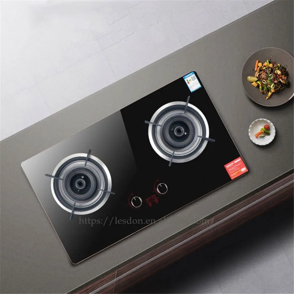 Home intelligent timing gas stove liquefied gas stove High-power flameout protection