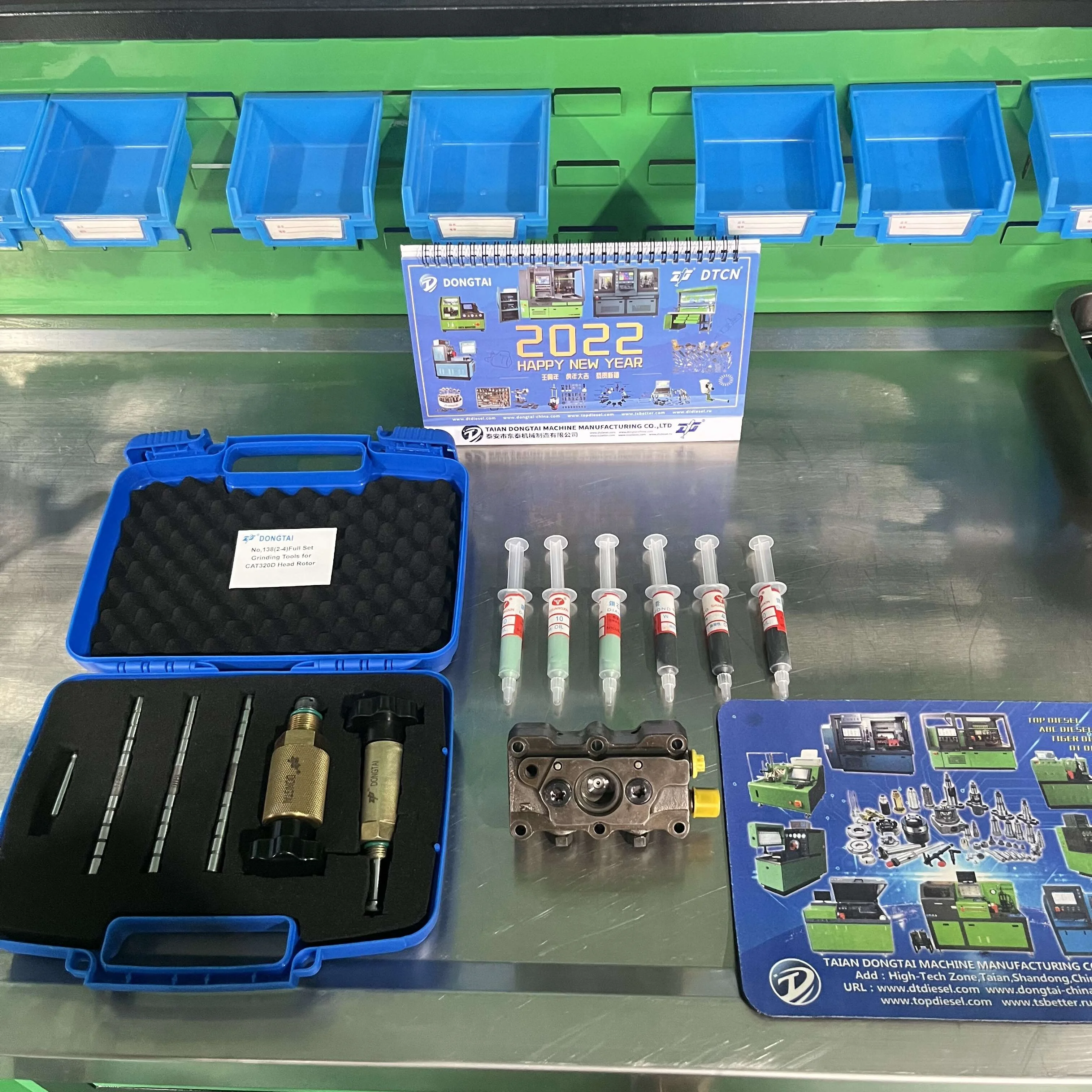 No,138(2-4)Full Set Grinding Tools for CAT320D Head Rotor