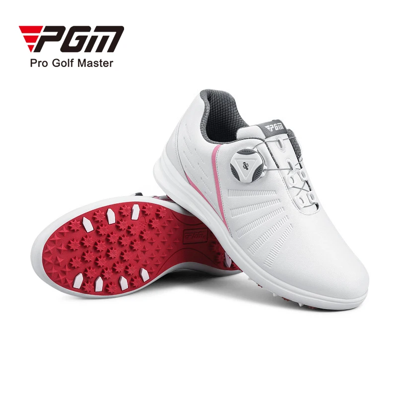 PGM XZ179 antislip waterproof golf shoes quick lacing womens golf shoes